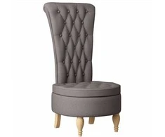 Fotelis Šlepetė krėslas Taupe 56,5 x 70 x 110 cm audinys