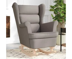 Fotelis Supama kėdė Taupe 74x90x102 cm Audinys