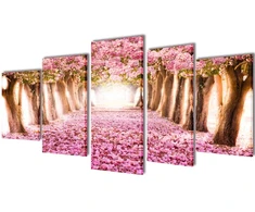 Nuotraukų rėmelis Fotopaveikslas "Vyšnių Žiedai" ant Drobės 200 x 100 cm