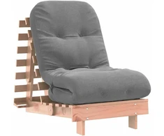 Futono sofa-lova su čiužiniu, 60x206x11cm, douglas eglė