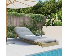Futono sofa-lova su čiužiniu, 70x206x11cm, impregnuota pušis