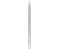 Gabionas su 3,5 mm laidu ir 5x5 cm tinkleliu 650x10x200 cm