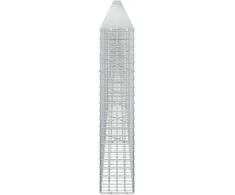 Gabionas su 3,5 mm laidu ir 5x5 cm tinkleliu 1100x20x100 cm