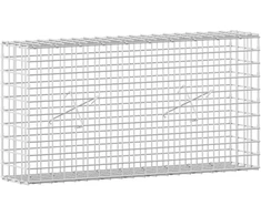 Gabionas su 3,5 mm laidu ir 5x5 cm tinkleliu 100x20x50 cm