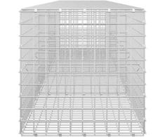 Gabionas su 3,5 mm laidu ir 5x5 cm tinkleliu 400x50x50 cm