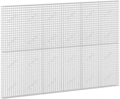 Gabionas su 3,5 mm laidu ir 5x5 cm tinkleliu 300x10x200 cm