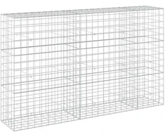 Gabionas su 3,5 mm viela ir 10x10 cm tinkleliu 250x50x150 cm