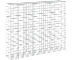 Gabionas su 3,5 mm viela ir 10x10 cm tinkleliu 250x50x200 cm