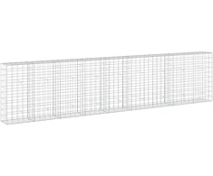 Gabionas su 3,5 mm viela ir 10x10 cm tinkleliu 450x30x100 cm