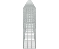 Gabionas su 3,5 mm viela ir 10x10 cm tinkleliu 1200x30x100 cm
