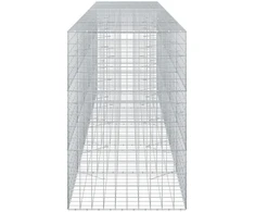 Gabionas su 3,5 mm viela ir 10x10 cm tinkleliu 500x100x150 cm