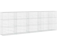 Gabionas su 3,5 mm viela ir 10x10 cm tinkleliu 450x50x150 cm