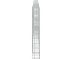Gabionas su 3,5 mm viela ir 10x10 cm tinkleliu 1000x30x200 cm