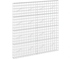 Gabionas su 3,5 mm viela ir 10x10 cm tinkleliu 200x10x200 cm