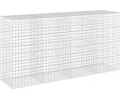 Gabionas su 3,5 mm viela ir 10x10 cm tinkleliu 400x100x200 cm