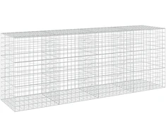 Gabionas su 3,5 mm viela ir 10x10 cm tinkleliu 400x100x150 cm