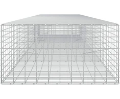 Gabionas su 3,5 mm viela ir 5x10 cm tinkleliu 450x100x50 cm