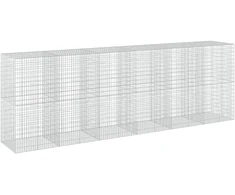 Gabionas su 3,5 mm viela ir 5x10 cm tinkleliu 600x100x200 cm
