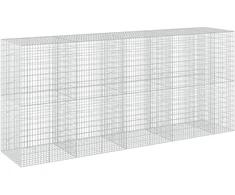 Gabionas su 3,5 mm viela ir 5x10 cm tinkleliu 450x100x200 cm