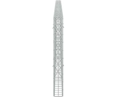 Gabionas su 3,5 mm viela ir 5x10 cm tinkleliu 450x10x100 cm