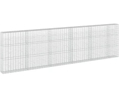 Gabionas su 3,5 mm viela ir 5x10 cm tinkleliu 550x30x150 cm