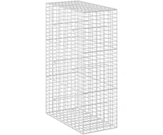 Gabionas su 3,5 mm viela ir 5x10 cm tinkleliu 50x100x150 cm