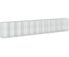 Gabionas su 3,5 mm viela ir 5x10 cm tinkleliu 1100x100x200 cm