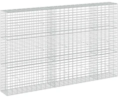 Gabionas su 3,5 mm viela ir 5x10 cm tinkleliu 250x30x150 cm