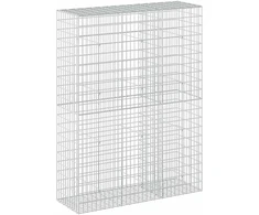 Gabionas su 3,5 mm viela ir 5x10 cm tinkleliu 150x50x200 cm