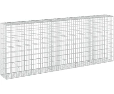 Gabionas su 3,5 mm viela ir 5x10 cm tinkleliu 250x30x100 cm