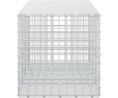 Gabionas su 3,5 mm viela ir 5x10 cm tinkleliu 350x50x50 cm
