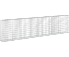 Gabionas su 3,5 mm viela ir 5x10 cm tinkleliu 400x30x100 cm