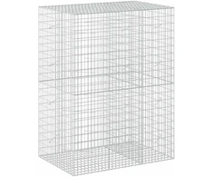 Gabionas su 3,5 mm viela ir 5x10 cm tinkleliu 150x100x200 cm