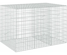 Gabionas su 3,5 mm viela ir 5x10 cm tinkleliu 150x100x100 cm