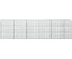Gabionas su 3,5 mm viela ir 5x2,5 cm tinkleliu 550x20x150 cm