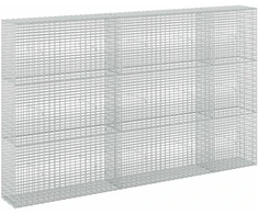 Gabionas su 3,5 mm viela ir 5x2,5 cm tinkleliu 250x30x150 cm