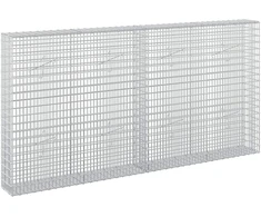 Gabionas su 3,5 mm viela ir 5x2,5 cm tinkleliu 200x20x100 cm