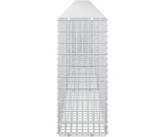 Gabionas su 3,5 mm viela ir 5x2,5 cm tinkleliu 500x20x50 cm