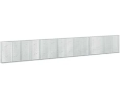 Gabionas su 3,5 mm viela ir 5x2,5 cm tinkleliu 700x20x100 cm