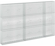 Gabionas su 3,5 mm viela ir 5x2,5 cm tinkleliu 250x20x150 cm