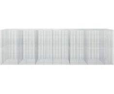 Gabionas su 3,5 mm viela ir 5x2,5 cm tinkleliu 650x50x200 cm