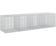 Gabionas su 3,5 mm viela ir 5x2,5 cm tinkleliu 400x100x100 cm
