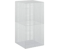 Gabionas su 3,5 mm viela ir 5x2,5 cm tinkleliu 100x100x200 cm