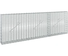 Gabionas su 3,5 mm viela ir 5x2,5 cm tinkleliu 150x10x50 cm