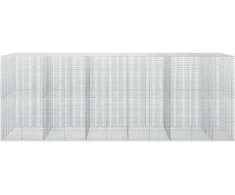Gabionas su 3,5 mm viela ir 5x2,5 cm tinkleliu 550x50x200 cm