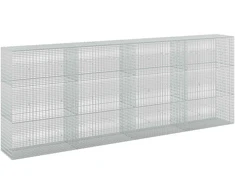 Gabionas su 3,5 mm viela ir 5x2,5 cm tinkleliu 400x50x150 cm