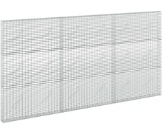 Gabionas su 3,5 mm viela ir 5x2,5 cm tinkleliu 300x10x150 cm