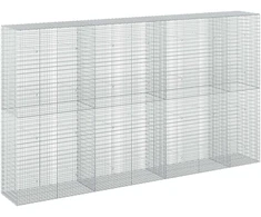 Gabionas su 3,5 mm viela ir 5x2,5 cm tinkleliu 350x50x200 cm