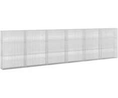 Gabionas su 3,5 mm viela ir 5x2,5 cm tinkleliu 600x30x150 cm