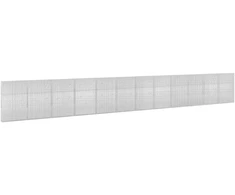 Gabionas su 3,5 mm viela ir 5x2,5 cm tinkleliu 1200x20x150 cm